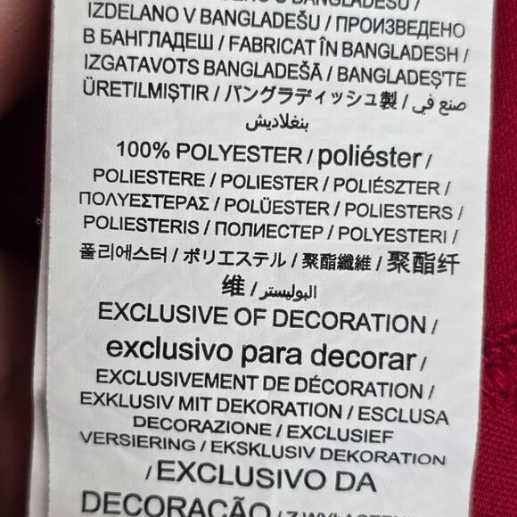 Mens Captivating Oklahoma Sooners Red Polo Shirt Polyester Short Sleeve Size XL - Picture 4 of 9